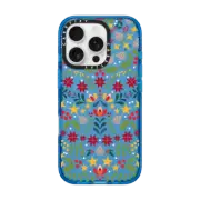 iPhone 16 Pro Impact Case xmas scandi folk pattern