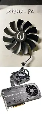 GPU 95mm Cooling cooler Fan For EVGA GTX 1080ti FTW3 Hybrid