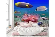 3D Deep Sea Fish 022 Wall Murals Self-adhesive Vinyl Wallpaper Murals