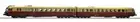 Roco 73177 Rail Car Train ALN442/448 FS Ep.iv DCC Zimo Sonddecoder Ho New