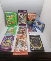 12x assortment of nostalgic odd packs. Factory sealed.