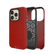 iPhone 15 Pro Rugged Shockproof Case Cover - Best Quality, Flexible & Strong, Lightweight, Heavy-Duty Protection, Durable - Red