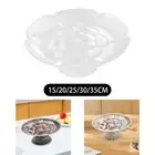 Acrylic Fruit Plate Cupcake Display Stand, Specialty Plate Decorative Serving