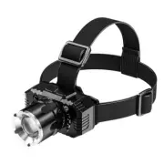 Super Bright LED Headlamp USB-Rechargeable Headlight Flashlight-