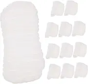 HAMPPLIES 10pcs Diaper Nappy Bin Basket Wipes Refill Body Burp Kitchen Bin Cleaner Swaddle Cup Bag Pigeon Teats Nappies Non Cord Mat Sack Muslin Diapers Seat White Cotton