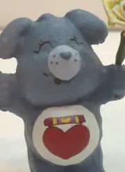 CUSTOM MADE Care Bear Cousin 2" Mini Figure LOYAL HEART DOG Non-Poseable