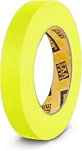 Adam Hall Accessories 58064 NYEL - Gaffer Tapes Neon Yellow 19mm x 25m