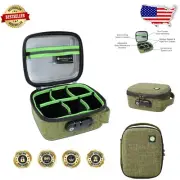 Odor-Proof Smell Control Bag with Lock - Silverton Medium-Green Storage Solution