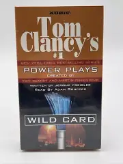 Tom Clancy's Power Plays Wild Card Audiobook Cassette Tape Abridged New Sealed