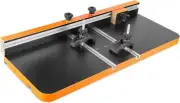 WEN DPA2513 24-by-12 Drill Press Table with Adjustable Fence and Stop Block