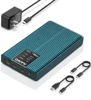 MAIWO NVMe RAID Enclosure Dual Bay, M.2 NVMe SSD Reader with RAID0/1/PM/JBOD
