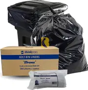 82L Bin Liners - 38um - 200 Bags/Roll (Xtreme)