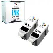 Replacement Kodak 10XL Ink Cartridges 2 Black 10 XL ESP 3 5 7 9 EasyShare 5100