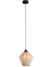 [Lexi Lighting] Diamond Vespera Pendant Light in Beige