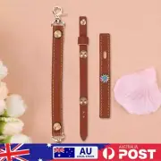 3pcs Leather Strap Tear Resistance Vintage for BAREBONES Edison Lamp