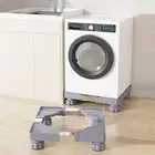 Washing Machine Base Stand Dryer Portable Storage Rack Laundry Pedestal