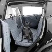 Dog Hammock for Car Back Seat Cover, Medium 2024 Gray – Give Your Pup More Room