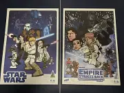 Star Wars Celebration IV, V Art Prints By Jake