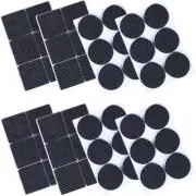 48 Pcs Furniture Pads, Rubber Non Slip Furniture Feet Pads, Rubber Stickers