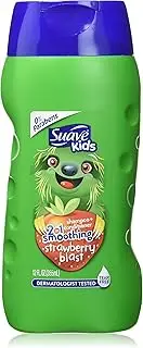 Suave Kids 2 in 1 Shampoo and Conditioner, Strawberry Smoothers, 12 oz