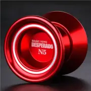 Professional Aluminum Metal high speed YoYo Advanced Pro Level String Trick Red