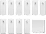 Large Universal Frame Hanger，10 Picture Hangers, 12 Large Removable Adhesive Strips, Damage Free Picture Hanging Hooks Heavy Duty, No Nails Picture, for Bathroom Kitchen Home Door Closet