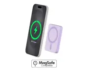Pb Magsafe 5000mah Mini Magnet Usb C 15w Purple