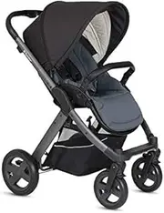X-Lander X-Pulse Pram, Lunar Black