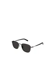 Montblanc Square Frame Sunglasses 55 black