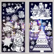Christmas Window Clings, Christmas Window Decals for Glass Windows, Christmas Wi