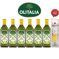 在飛比找遠傳friDay購物優惠-Olitalia奧利塔超值純橄欖油禮盒組(1000mlx6瓶