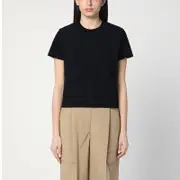 [Moncler] Black T-shirt in cotton M Black