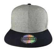 Grey Snapback