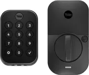 Home Assure Lock 2 Deadbolt, Black Suede Keyless Entry Door Lock with Digital To