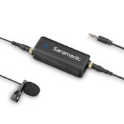 Saramonic全指向性領夾式可監聽麥克風+混音器LavMic(2孔3.5mm輸入)