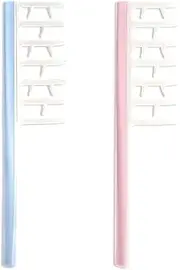 Antlers-shaped Seam Comb Fluffy Ladies Styling Comb, 2Pcs Antlers-shaped Hair Seam Comb Disappears Hair Root Fluffy No Tangles Comb Perfect Hairdressing Tool for Home, Salon, and Barber Shop Use