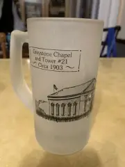 Greystone Chapel And Tower Folsom Prison Frosted Mug