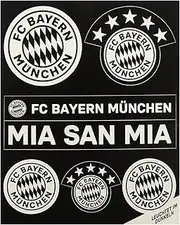 FC Bayern München Sticker Set Glow in The Dark