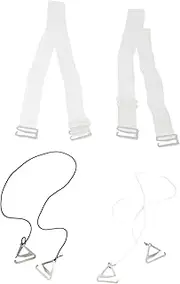 [WATIIFUFU] 4pairs Underwear Straps Bras Back Belt Lifting Strap Decor Invisible Bra Straps Adjustable Strap for Women Bra Accessories Bra Strap Underwear Strap, As Shown