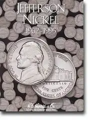 HARRIS Jefferson Nickel Volume 2 Two 1962-1995 Folder Album #2680