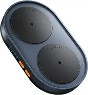 Undetectable Mouse Jiggler with Power Adapter and ON/Off Switch Mouse Mover Simulator, Driver-Free Mouse Movement Simulation for Computer Awakening Du