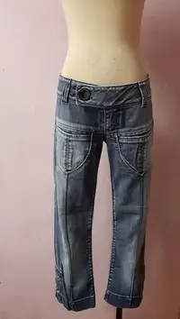 在飛比找Yahoo!奇摩拍賣優惠-miss sixty7分牛仔褲-限量版