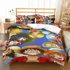 Red Hat One Piece 3D Printing Duvet Quilt Doona Covers Pillow Case Bedding Sets