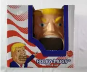 Donald Trump #45 POTUS 10 oz Coffee Mug w/ Cookie Hatch Holey Mugs ( New in Box)