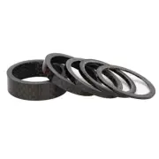 Versatile Carbon Fiber Stem Spacer for Bike Headset Front Fork Assembly