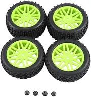 4Pcs 85mm Tire Wheel Tyre for 144001 144010 124007 124017 1/10 1/12 1/14 RC Car Off Road, C