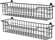 Spice Rack Organizer Wall Mount, Spice Organization Storage Shelf for Cabinet Do