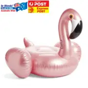 Large Pink Flamingo Pool Float For Adults and Kids Inflatable Pool Floaty Fun