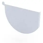 QLD NEW Stratco Smoothline Gutter Stop End Zinc/Al