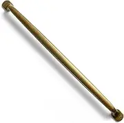 Yanxia Set of 6 Traditional 12 5/8" Center to Center Antique Brass Cabinet Handles – Sturdy and Stylish Pulls for Kitchen Drawer Vintage Hardware